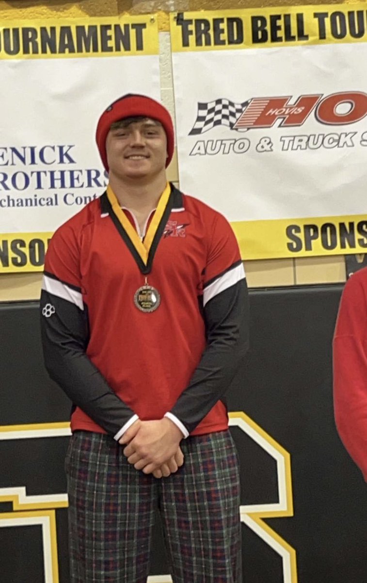 Congratulations to our very own Braiden Reich for finishing 4th overall at Fred Bell this weekend!! 🤼‍♂️🚀
