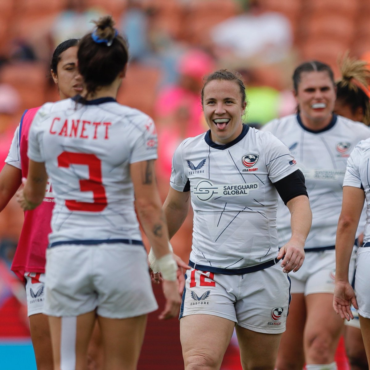 KirsheBar's tweet photo. Day 3 vibe check: LFG!! 

#sydney7s #rugby #rugbysevens #usarugby #olympian  #athlete #teamusa #rugbyplayer #femaleathlete #TrySquad https://t.co/5Q6Voqy6wq