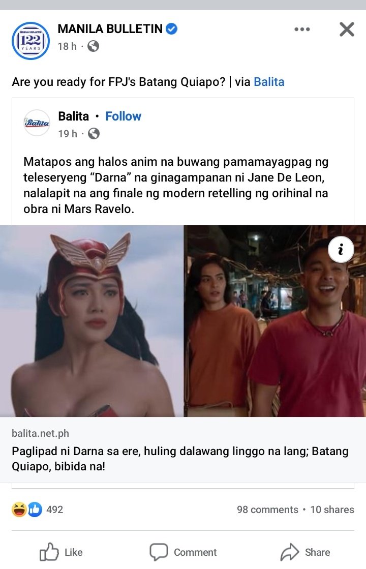 Patapis na?? Bakit kailan ba  to pinalabas?? Hndi pa nga ako nakakapanood khit isang episodes..

Flop din oa eto??
#justasking...