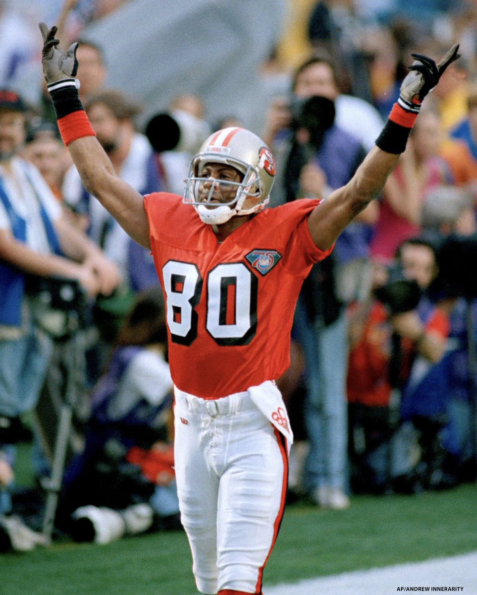 AdamSchefter's tweet image. Honorary captains for Sunday’s NFC Championship Game: Jerry Rice for the 49ers, Brian Dawkins for the Eagles.