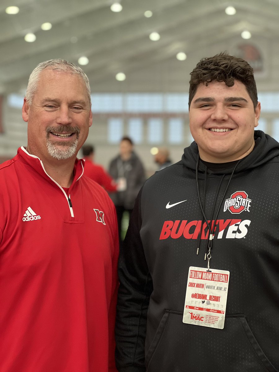 AndrewHeisler68's tweet photo. Can’t thank @Coachjpatton enough for the opportunity to tour campus and see all the facilities. Was very nice meeting @CoachNank can’t wait to come back. https://t.co/Vu4E6NqsfE