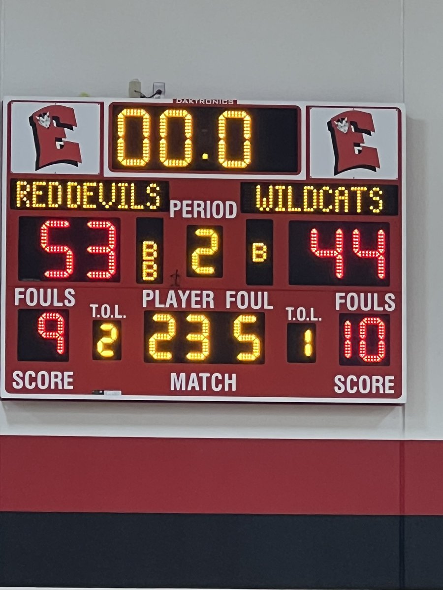 Red Devils defeat Wildcats 53-44.  Hard fought game…Silent night was a success!  Thank you for everyone who helped, contributed, or attended.