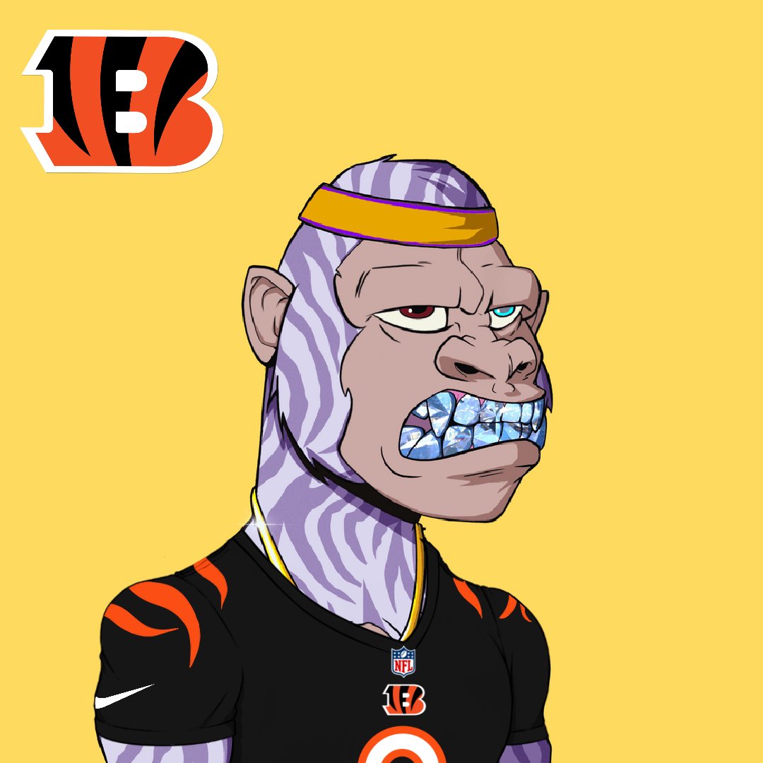 GM <a href="/RumbleKongs/">Rumble Kong League</a> 
Are You a <a href="/NFL/">NFL</a> fan?
Wether You support <a href="/Bengals/">Cincinnati Bengals</a> <a href="/49ers/">San Francisco 49ers</a> <a href="/Chiefs/">Kansas City Chiefs</a> or <a href="/Eagles/">Philadelphia Eagles</a> this Sunday, our wardrobe has some awesome additions ❗️
Dress up Your Kong with the team that you think will win it all, only in our Discord❗️
Change PFPs and comment Your team below ⬇️