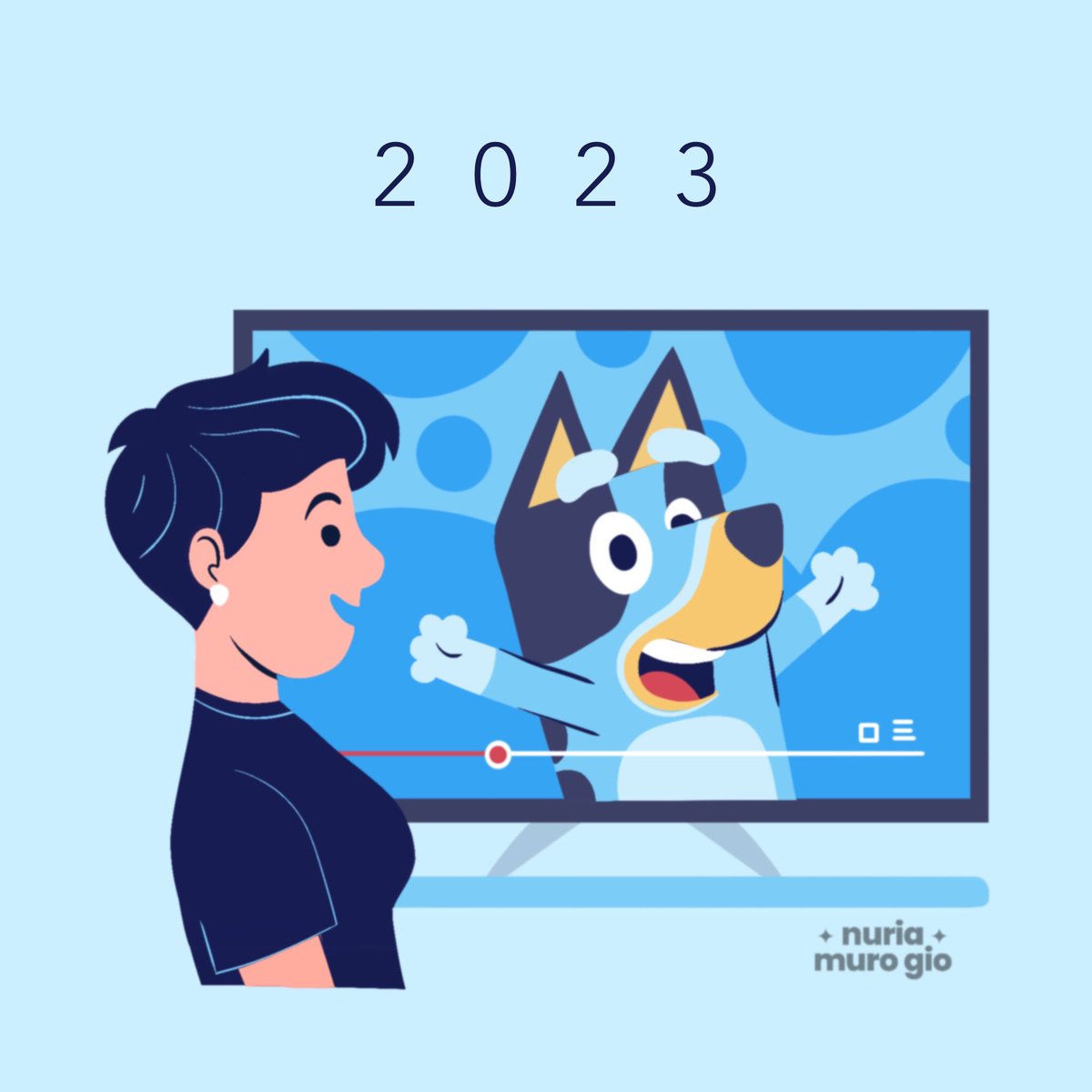 millenials and the blue dog dinasty #bluey