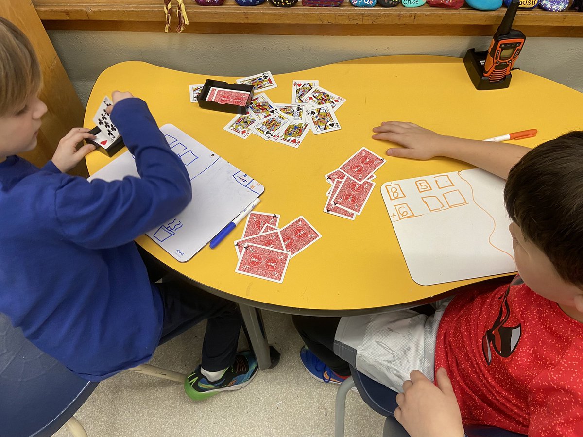 To reinforce our learning on multi-digit addition students learned the game “Baseball Addition”. This is a great game for all mathematical operations.  <a href="/BelParkCBE/">Bel-Park School CBE</a>