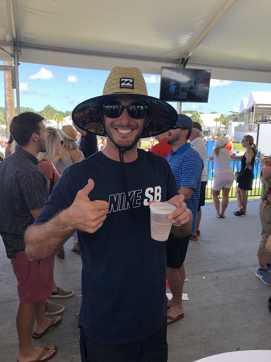 Six PGA Tour wins since this man was seen pounding beers after missing the cut at the 2018 Korn Ferry tour championship.