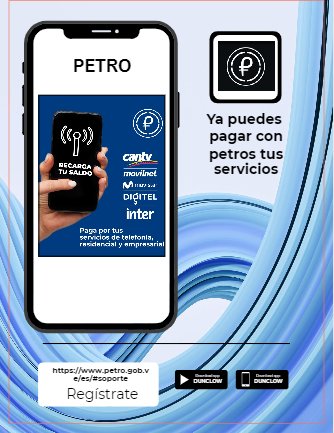 #Sabias que cualquier ciudadano del mundo podrá acceder a la moneda digital de Venezuela, El Petro, sin ningún costo. 🇻🇪

🇻🇪 #APP
🇻🇪 #28Ene
🇻🇪 #SomosVenezuela2023