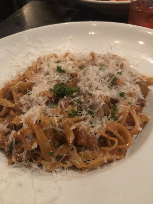 Brother this tagliatelle with rabbit ragu is my final meal I plan on passing away this evening after