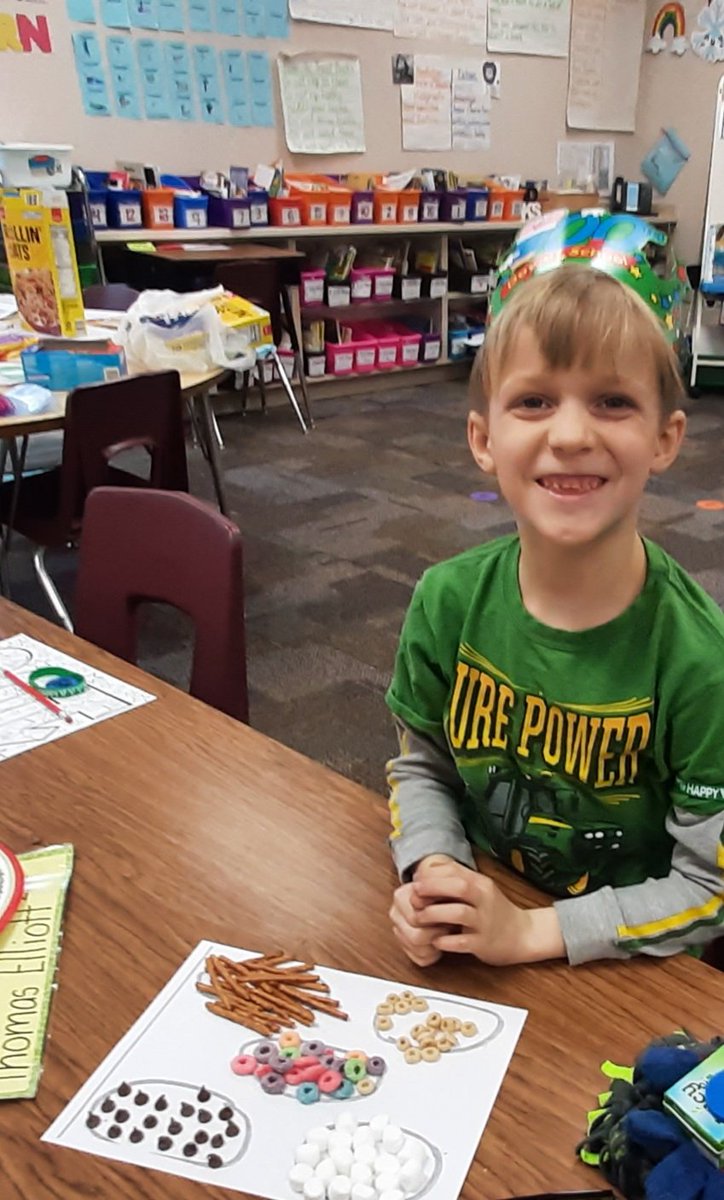 We had a great 100th day of school! Due to the 2 hour delay we didn't get to as many activities as I would have liked, but we did get to do some. We also enjoyed a 100 day themed snack! Stay tuned next week for pictures of their 100 day writing. #wesoar