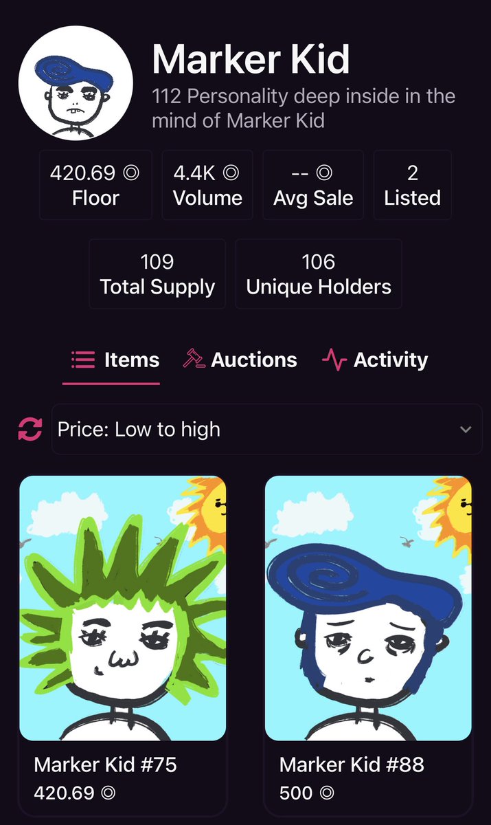 TLDR: Who are the <a href="/MarkerKid_NFT/">Marker Kid - WE ARE GREGS</a> ?

- 106 💎 Hodlers 
- The best brains &amp; contributors
- OG Dao of Solana 
- Hands down the most active and craziest Discord chat 

We’re ready for the next leg up 🚀