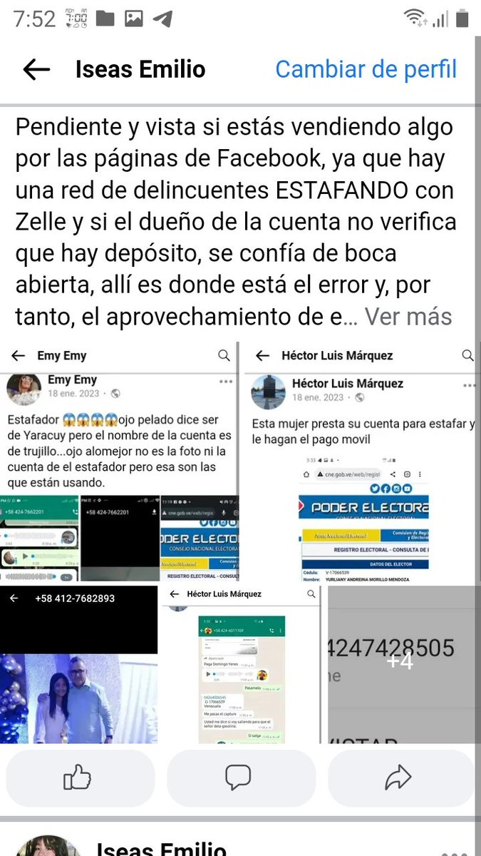 iseaej's tweet photo. @TarekWiliamSaab Hay denuncia de este caso han estafado a diestra y siniestra, justicia !!! https://t.co/dOhI5hRhog