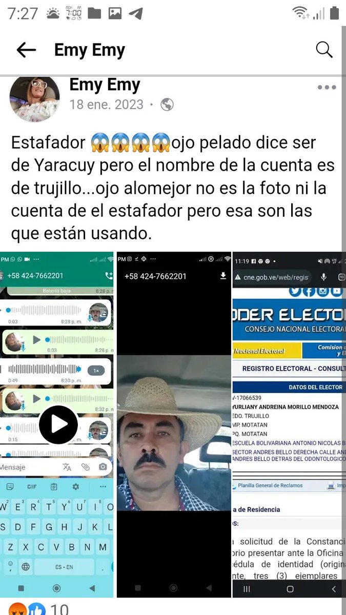 iseaej's tweet photo. @TarekWiliamSaab Hay denuncia de este caso han estafado a diestra y siniestra, justicia !!! https://t.co/dOhI5hRhog