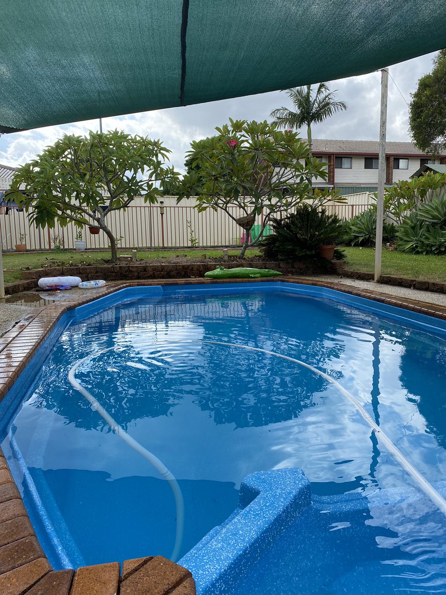 myNAMEisDVG's tweet image. Today I salted the pool of our new home for the first time 😍😍😍

I likened the experience to losing my virginity ………

I fumbled aroumd not really knowing what I was doing but managed to complete the task at hand, albeit not as smoothly as I had hoped for 🤣🤣🤣

#poolowner