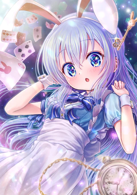 チノアリス #イラスト #ご注文はうさぎですか #香風智乃