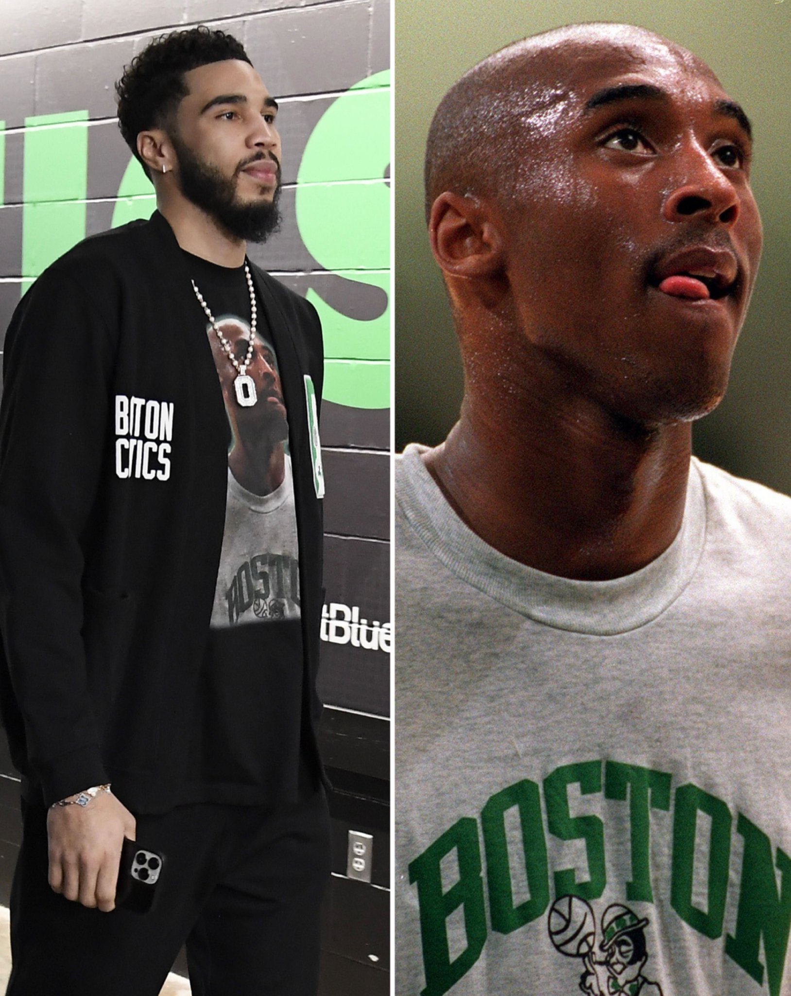 Here's why Jayson Tatum wore Kobe Bryant's jersey this offseason