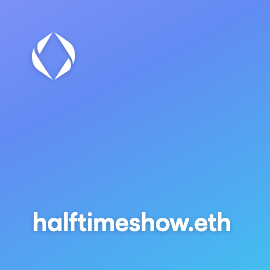 It's that time of year again. #SuperBowl #HalfTimeShow <a href="/SuperBowl/">Super Bowl</a> 

opensea.io/assets/ethereu…