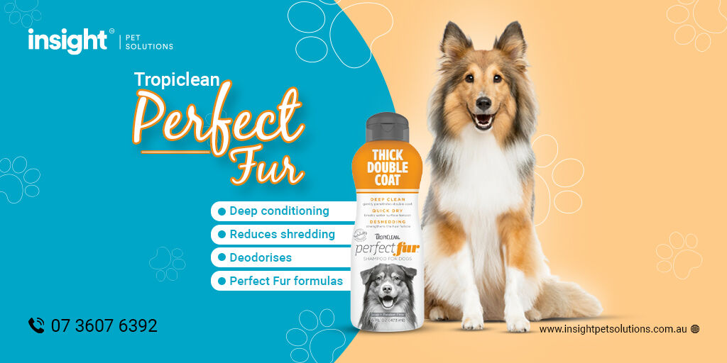 Shampoo for dogs who like to mix it up.

Perfect Fur formulas are specifically designed for your dog’s unique coat type: Combination, Curly & Wavy, Long Haired, Short Double, Smooth, and Thick Double.

Shop: bit.ly/4007vdy

#dogscoat #dogfur #furballs #australia #petlove
