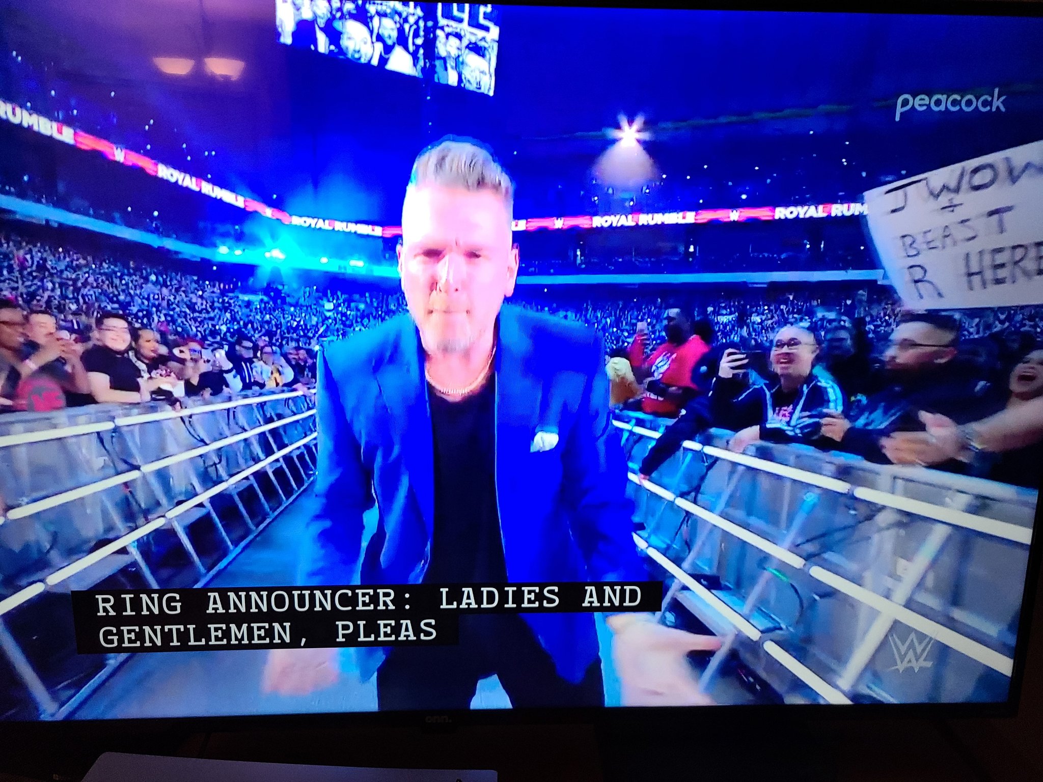 Tom Grossi on Twitter "And Pat McAfee is back in WWE https//t.co