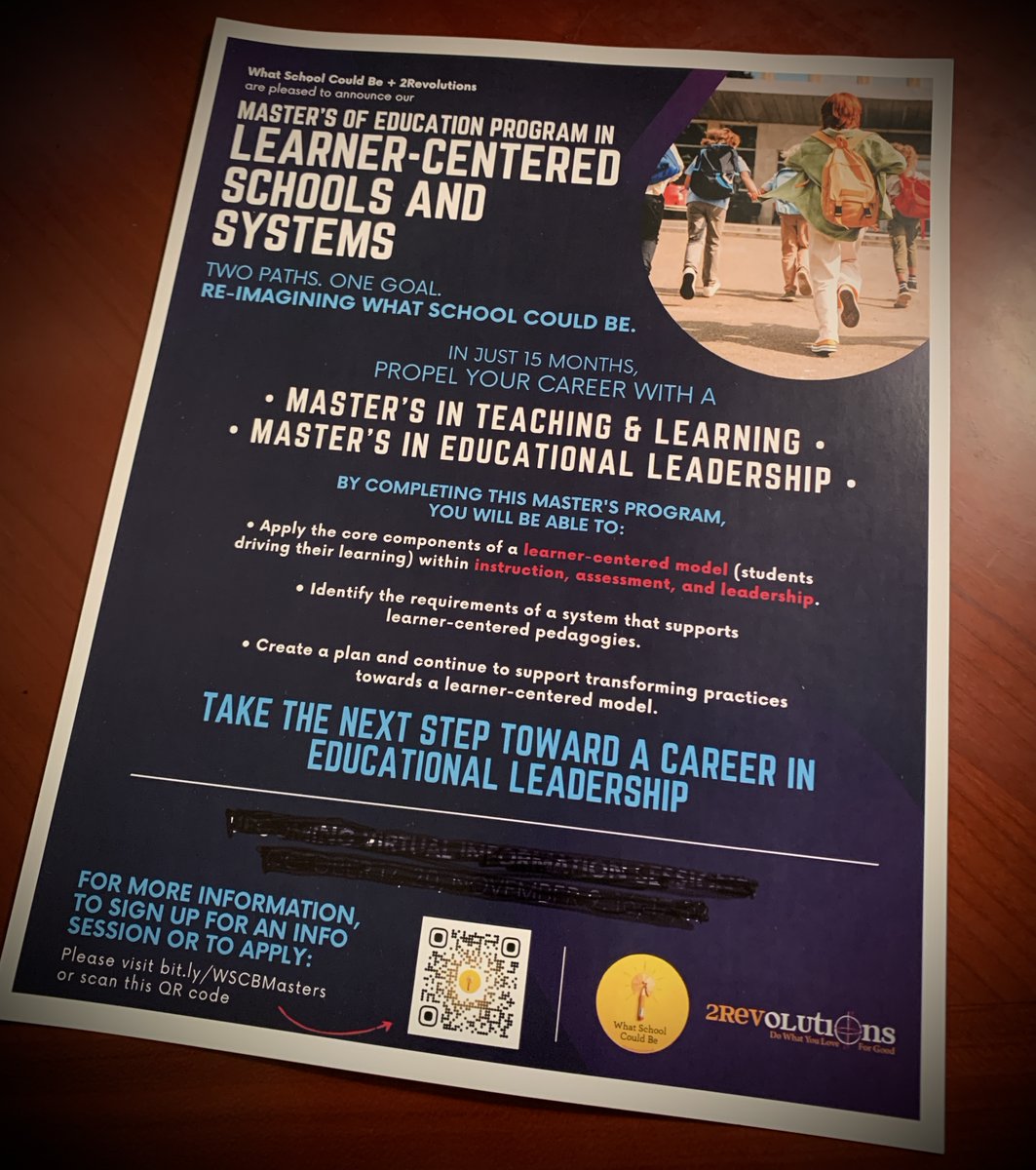 Deadline for application is February 2nd. Wish this pathway had been available to me when I was getting my masters back in '99. @SchoolCouldBe #teacherstudent #teacher #edchat #school #reimaginelearning #whatschoolcouldbe #learning #808educate @2Revolutions