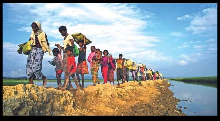 RHR_Asem's tweet photo. The time when we, Rohingya fleeing from our own land Myanmar due to genocide on us, we came here to save our lives and to seek justice but at the Refugee we are living without any kind of justice,no proper education. we are living as a prison at the Camp. 

#Help_Rohingya https://t.co/k0tWOca4hq