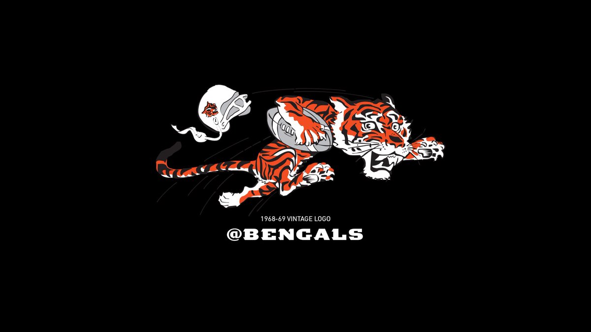 fashion_nfl's tweet photo. My love for the Bengals uniform wardrobe is well known.  But can we please ditch the “B” logo and return to something tiger centric. https://t.co/K5wa3v4atT