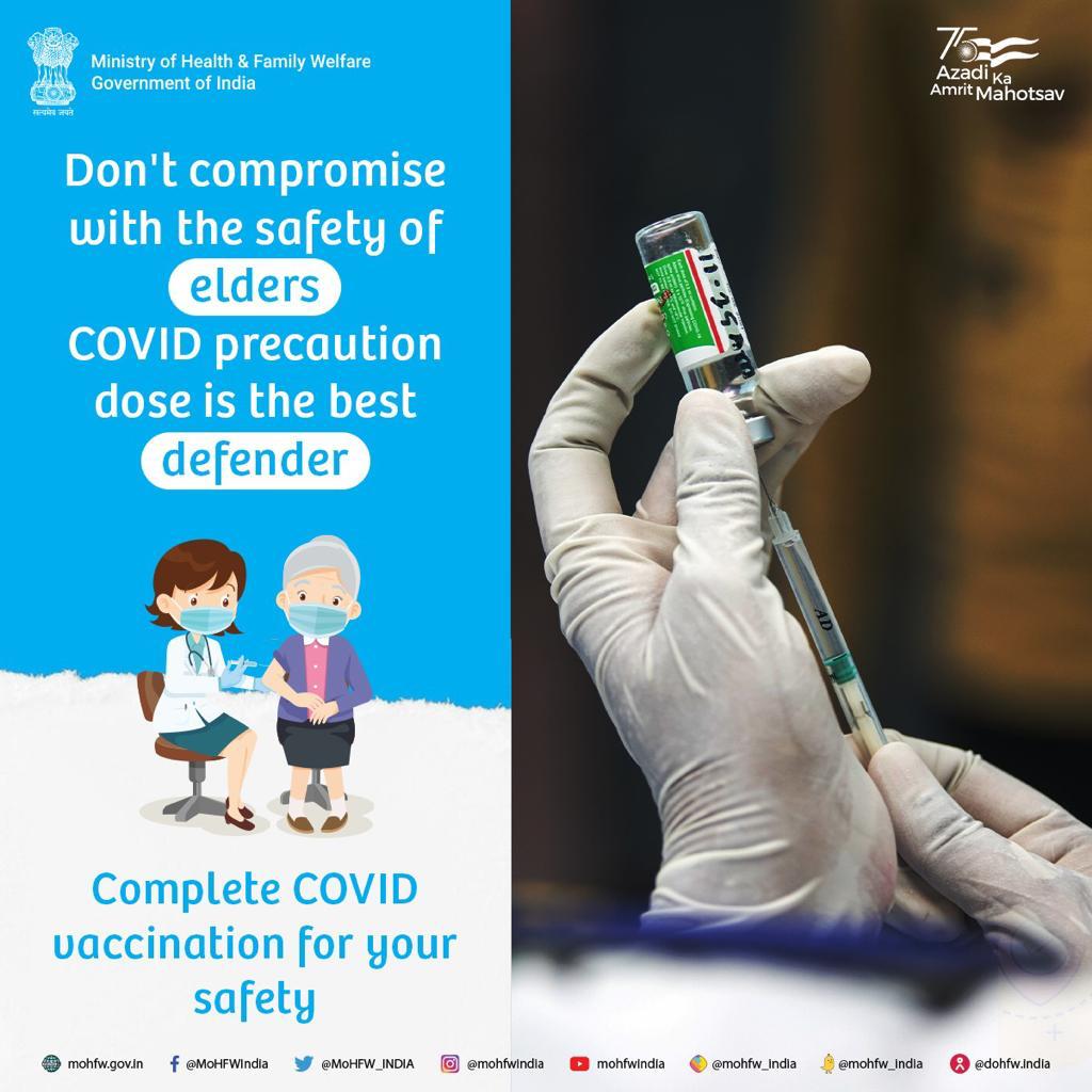 MoHFW_INDIA's tweet photo. #LargestVaccineDrive
#Unite2FightCorona
#AmritMahotsav https://t.co/7cxhKKQ1e0