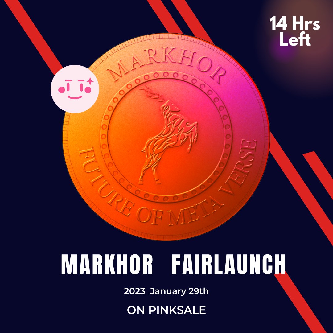 theMarkhorio's tweet photo. 14 hrs left for the fair Launch! Get ready to be part of Our exciting Ecosystem
Stay tuned⚡️

Twitter💠
https://t.co/HdpjMRN9O8
Instagram💬
https://t.co/ND0ZXN9yd8
Telegram🚀
https://t.co/QkMSgB1oc2
Website💫
https://t.co/sNvCaBsXh0

#BNB #BTC #pinksale https://t.co/NB6bzxU0qR