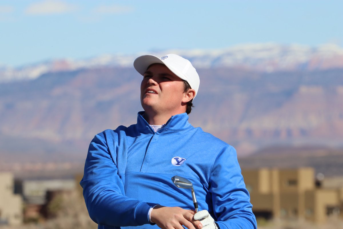 RandyatFairways's tweet image. BYU men’s golf senior Elijah Turner shot (-13) 66-67 - 133 to win the Sand Hollow Resort Amateur, three shots better than Utah Tech’s Taft Lewis. Full results to be posted when golf genius is back online. #utahgolf #utahppr2023