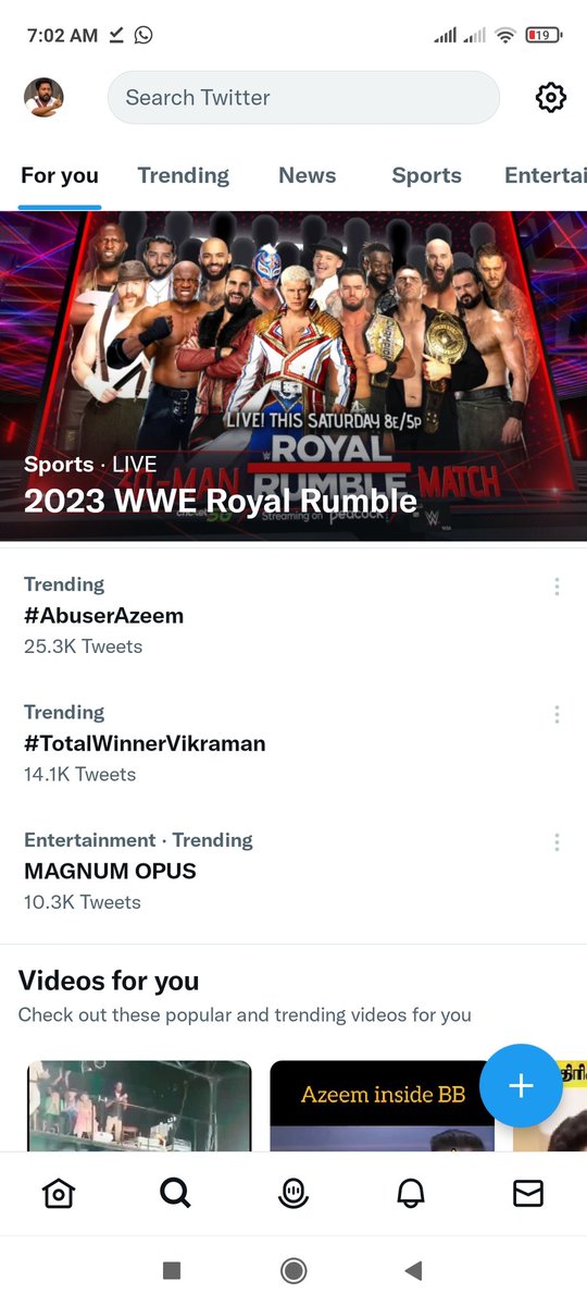 #abuserazeem tag is trending for the straight 7th day since finale
#AramVellumLegalAid #AramVellum #Vikraman #VikramanFansMeet #VikramanBB6TamilTitleWinner #TotalwinnerVikraman