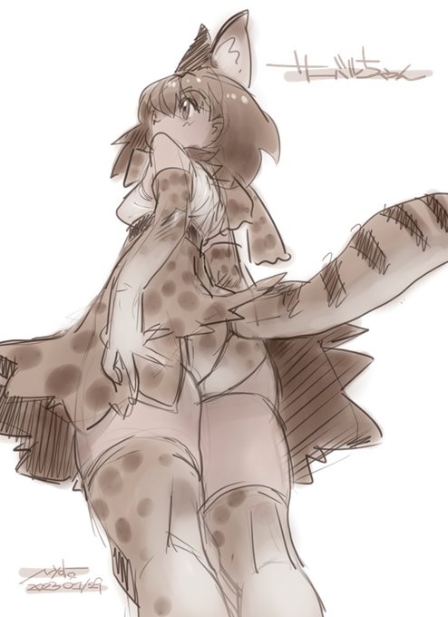 「serval print」 illustration images(Latest｜RT&Fav:50)