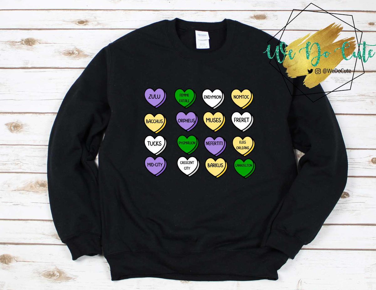Ya'll wanted it in black, ya'll got it. Both colors up on the site now! 💜💛💚
we-do-cute.myshopify.com/products/candy…