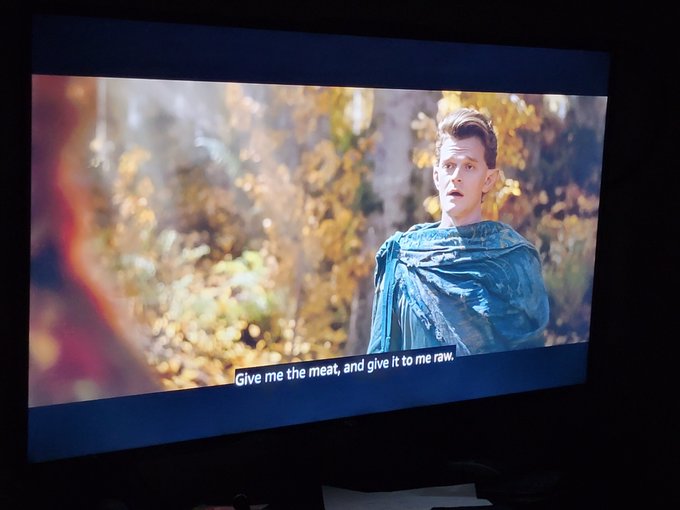 Me #RingsOfPower #lotr #meat https://t.co/q3Se5YuVcl<a href="/tag/ringsofpower"class="tags">#RingsOfPower</a><a href="/tag/lotr"class="tags">#lotr</a><a href="/tag/meat"class="tags">#meat</a>