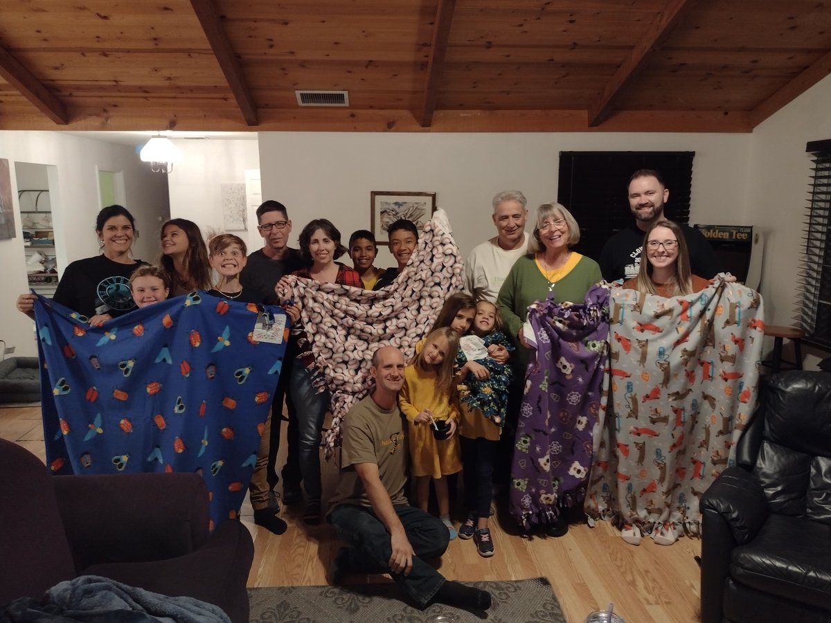 Thank you Stacey and your family for selecting My Very Own Blanket as a volunteer activity during your family reunion!