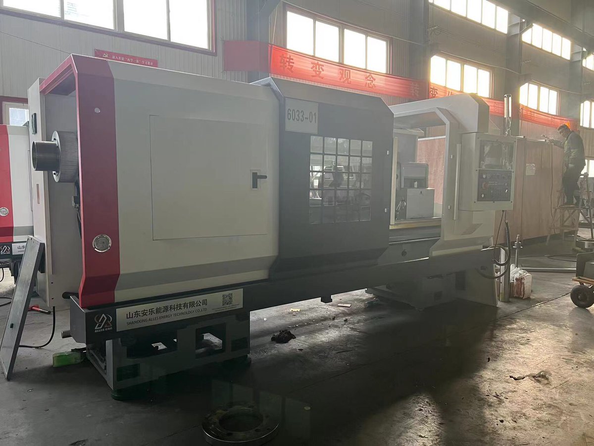 ALLES CNC Pipe Threading Lathe

Please get in touch with us for more details.
WhatsApp/WeChat: +86 13515410163
Web: allescnc.com
#cnclathe #Metal #mechanic #mechanizedcnc #machining #machinetoo #aerospace #machineshop #CNC #lathe #tool