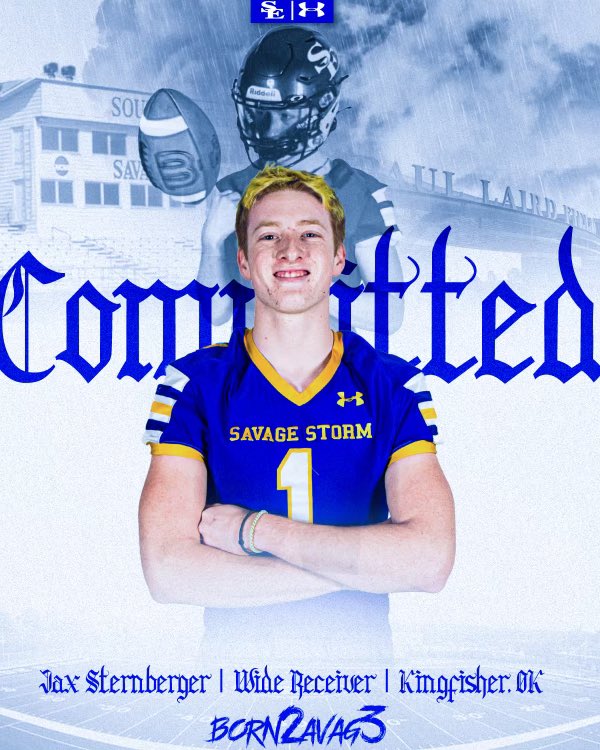 Jax Sternberger (@_jaxstern) on Twitter photo Extremely blessed and excited to continue my athletic and academic career at Southeastern Oklahoma State!!⛈️⚡️ Let’s get to work! <a href="/AtterberryBo/">Bo Atterberry</a> @RainwaterAlex <a href="/CoachZoMitch/">Coach Lorenzo Mitchell</a> <a href="/SavageStormFB/">Savage Storm Football</a> Extremely blessed and excited to continue my athletic and academic career at Southeastern Oklahoma State!!⛈️⚡️ Let’s get to work! <a href="/AtterberryBo/">Bo Atterberry</a> @RainwaterAlex <a href="/CoachZoMitch/">Coach Lorenzo Mitchell</a> <a href="/SavageStormFB/">Savage Storm Football</a>
