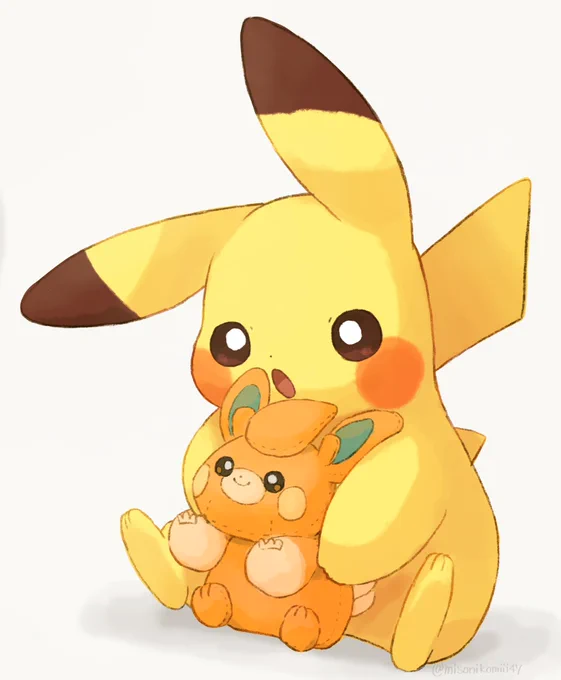パモさんのぬいぐるみを与えたピカチュウさんをWatchしたい… 