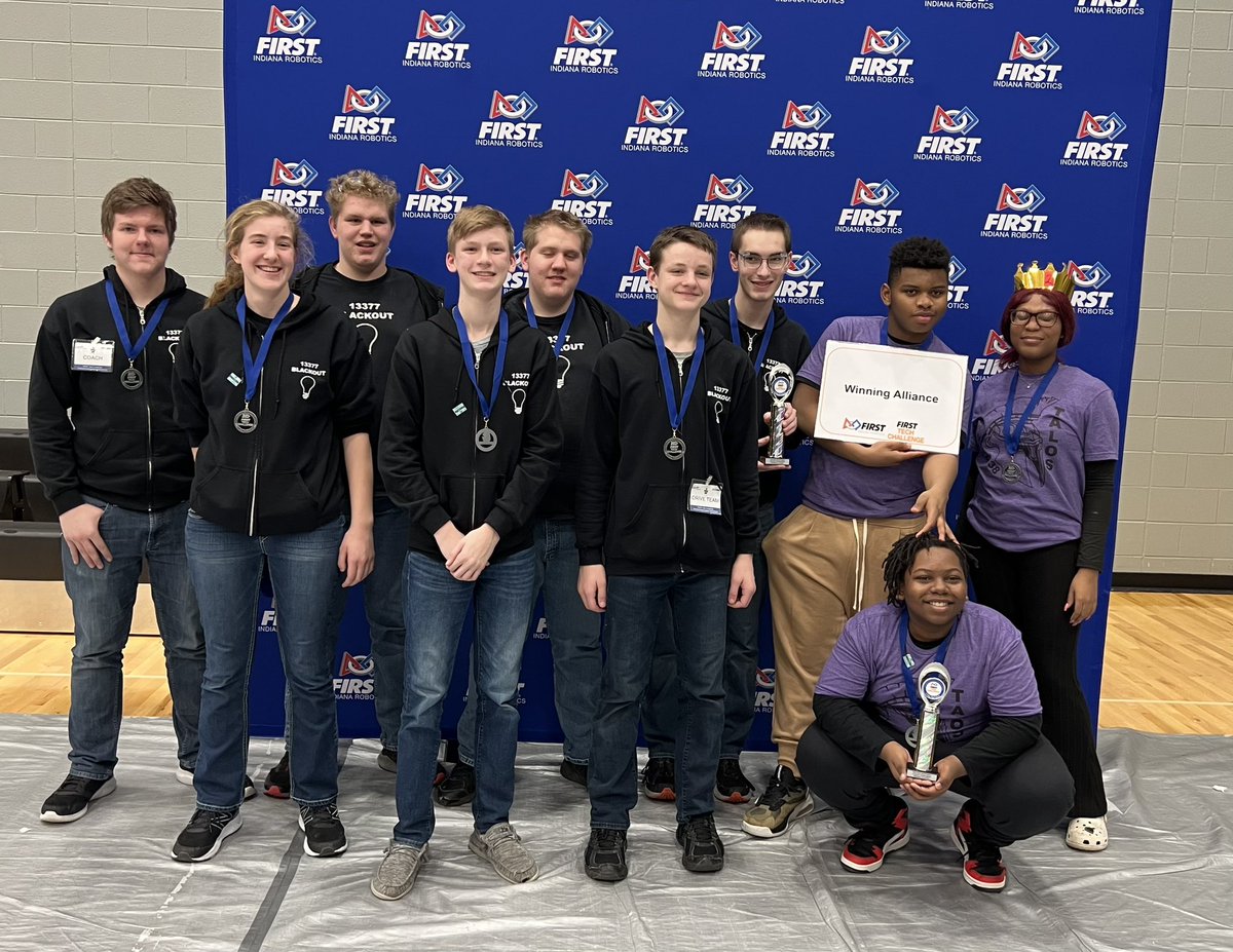 Our <a href="/21stCharterGary/">21st Century Charter</a> robotics teams are collecting trophies!  Congrats to 13750 The Lab Rats for 1st Place Connect Award and 22138 Talos for Judges Award &amp; Winning Finalist Alliance Captain!! 22138 Talos will advance to the state championship!!!