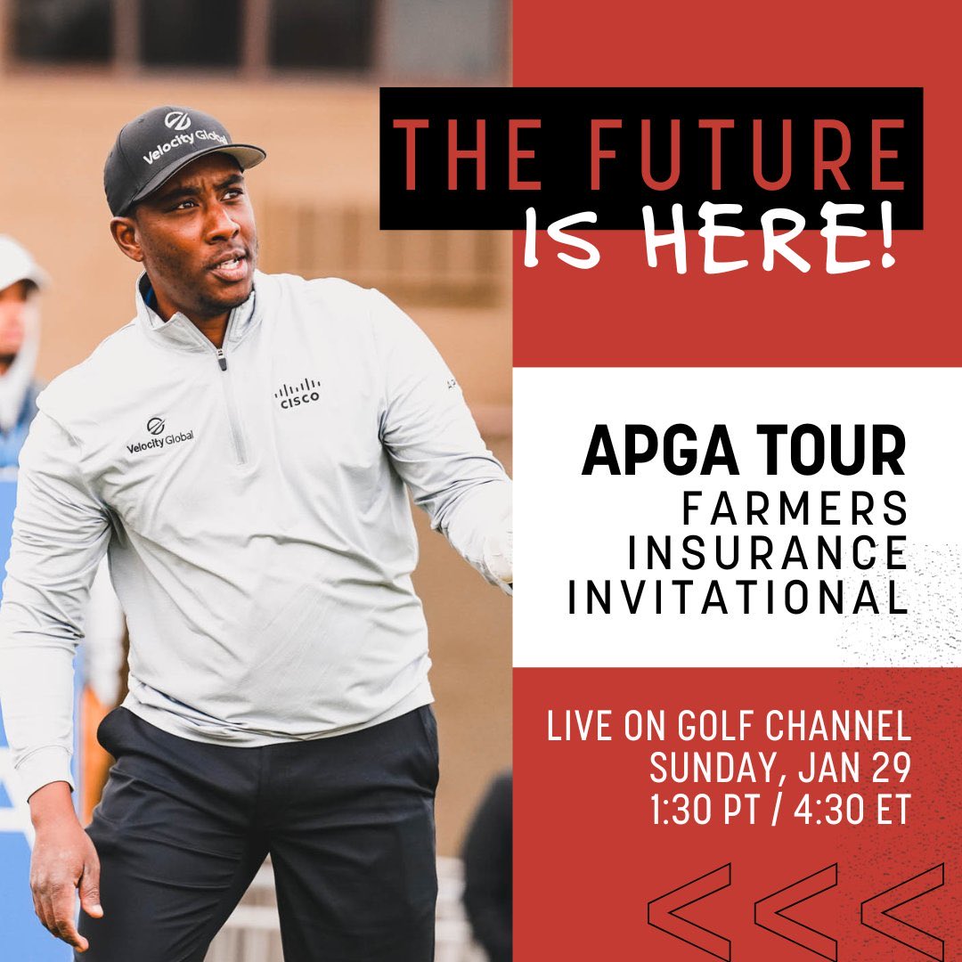 Tune in tomorrow to watch some of the young talent! Should be a fun final round on the South Course!!! ⁦<a href="/APGA_Tour/">APGA Tour</a>⁩ ⁦<a href="/FarmersInsOpen/">Farmers Ins Open</a>⁩