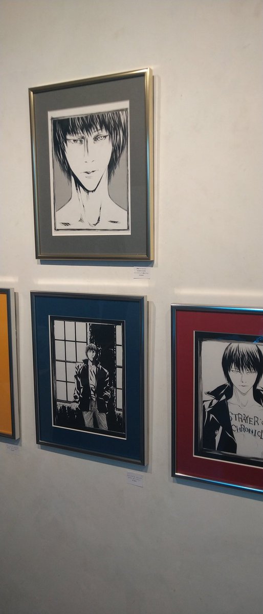 n_p7n9's tweet photo. 展覧会最後だし行ってきた。田島先生に会えるの最後かもしれないし。Tシャツ買った。先生が「ありがとう」って握手してくれて思わず「死ぬまで好きです！！」って叫んでしまった。いちいち痛い痛いアピールしないと気がすまないのか https://t.co/u2Jb9QUaWP