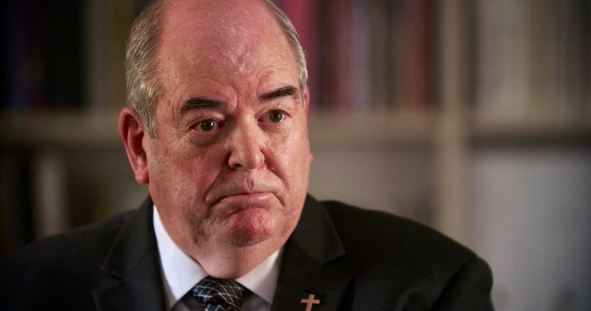 As the church removes survivor ribbons, it’s worth remembering Father Brian Lucas organised the cover-up of scores of paedophile priests and brothers from his office behind St Mary’s Cathedral. Lucas remains on the payroll of the church. #Pell #GeorgePell