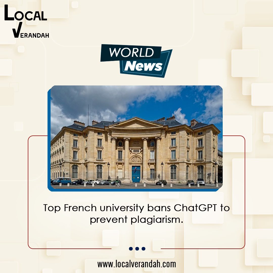 Keep following us for all the latest buzz! 

#LocalVerandah #worldnews #chatgpt #ai #artificialintelligence #france #trending