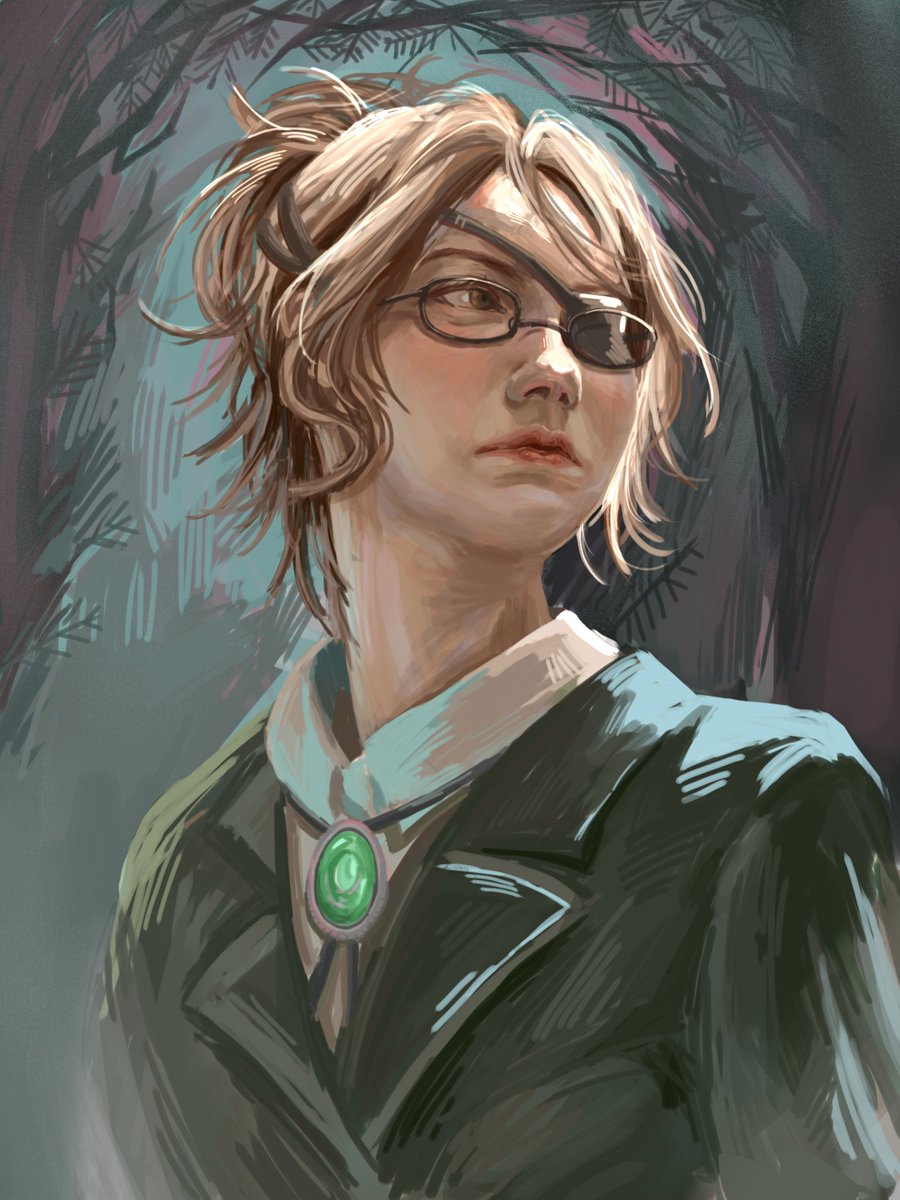 尝试画了小韩……!#進撃の巨人 #hanji #Aot #snk #hanjizoe