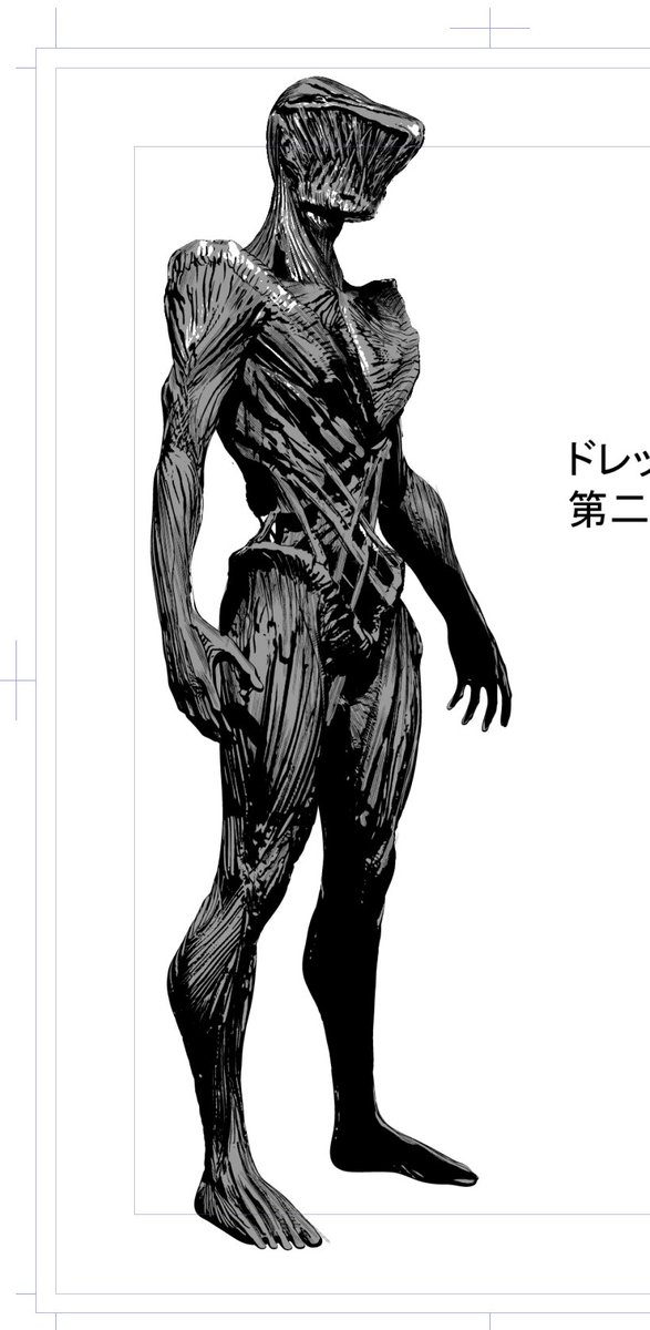 リリーメンキャラ設定その5
ドレッサーと第2形態
第2形態はZbrushという3dソフトで作った後に影などを加筆、最初は漫画っぽくなるように加筆頑張ってたんですが、最近は色調補正だけして使うようになりました。
無理に3d感を無くすより、異質感残した方がいいかなと思ったので
https://t.co/z4kgvQep8L 