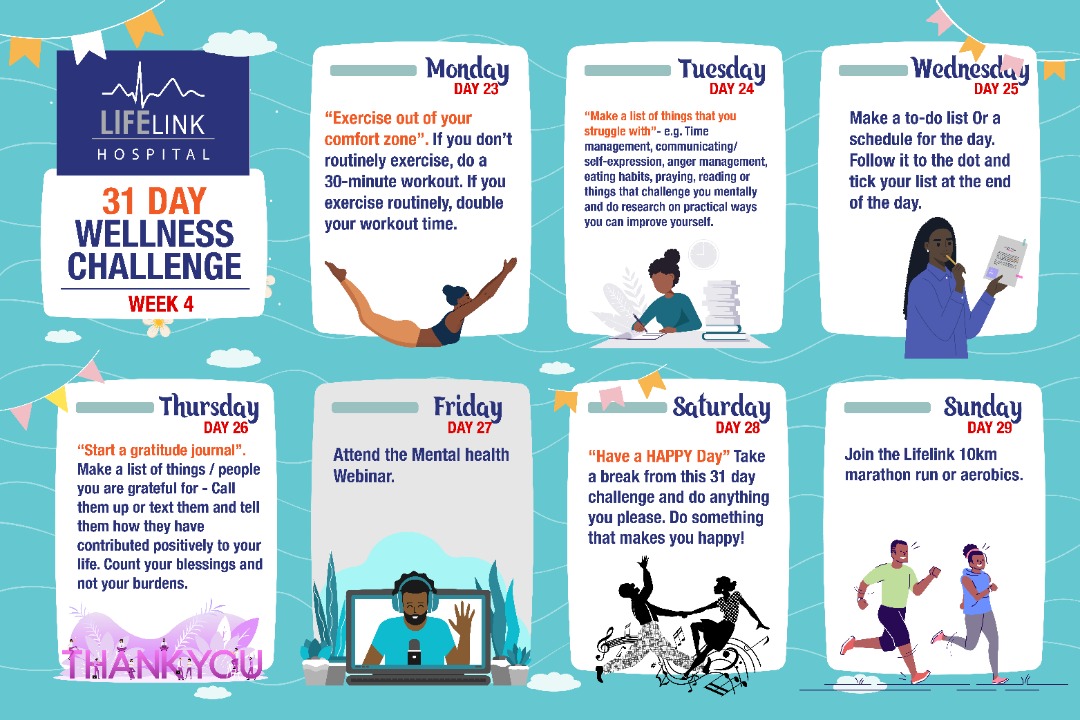 LifeLink256's tweet photo. Feeling stressed and burnt out? Our wellness challenge can help you manage stress and improve your overall well-being.
#YourHealthyPartner #WellnessChallenge
#healthgoals #wellnesslink #wellnessgoals #emotionalwellness #physicalwellness #mentalwellness https://t.co/3ofBnnmCXZ