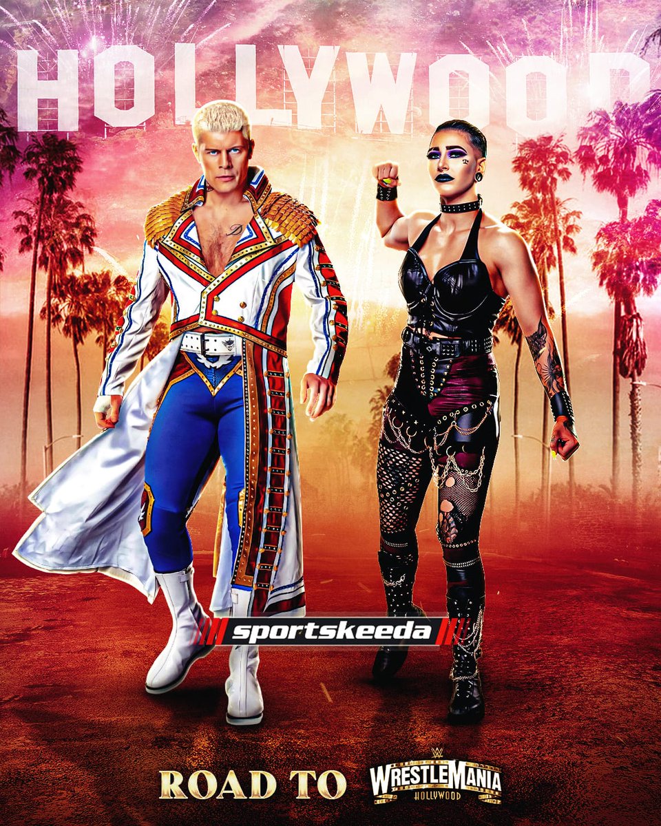The American Nightmare and The Nightmare are going to main-event #WrestleManiaGoesHollywood 🎥

#WWE #RoyalRumble #CodyRhodes #RheaRipley