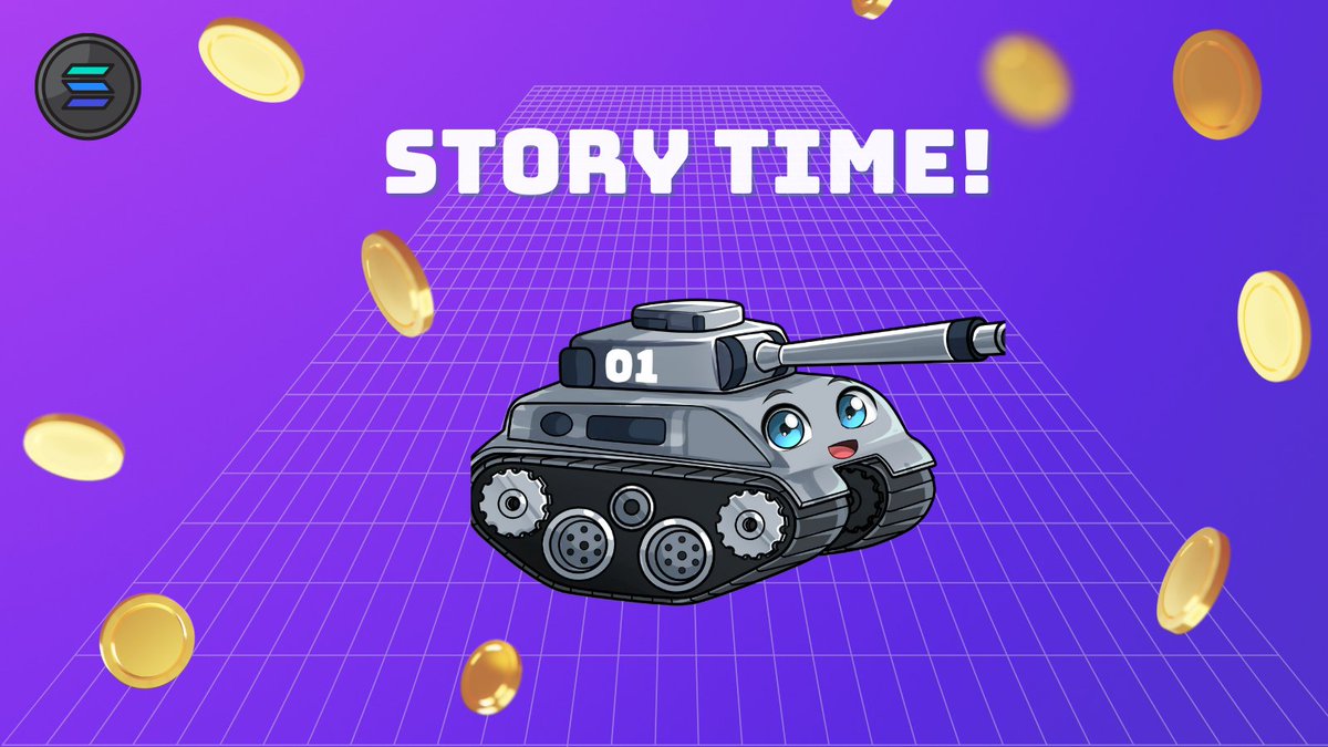 Tanks powered by Solana were not just superior in battle.
They also had a profound impact on the world outside of war. 
The technology used to power the tanks was adapted for other forms such as staking and P2E, and was even used to power entire cities 😉📖

#SolanaNFT #Solana