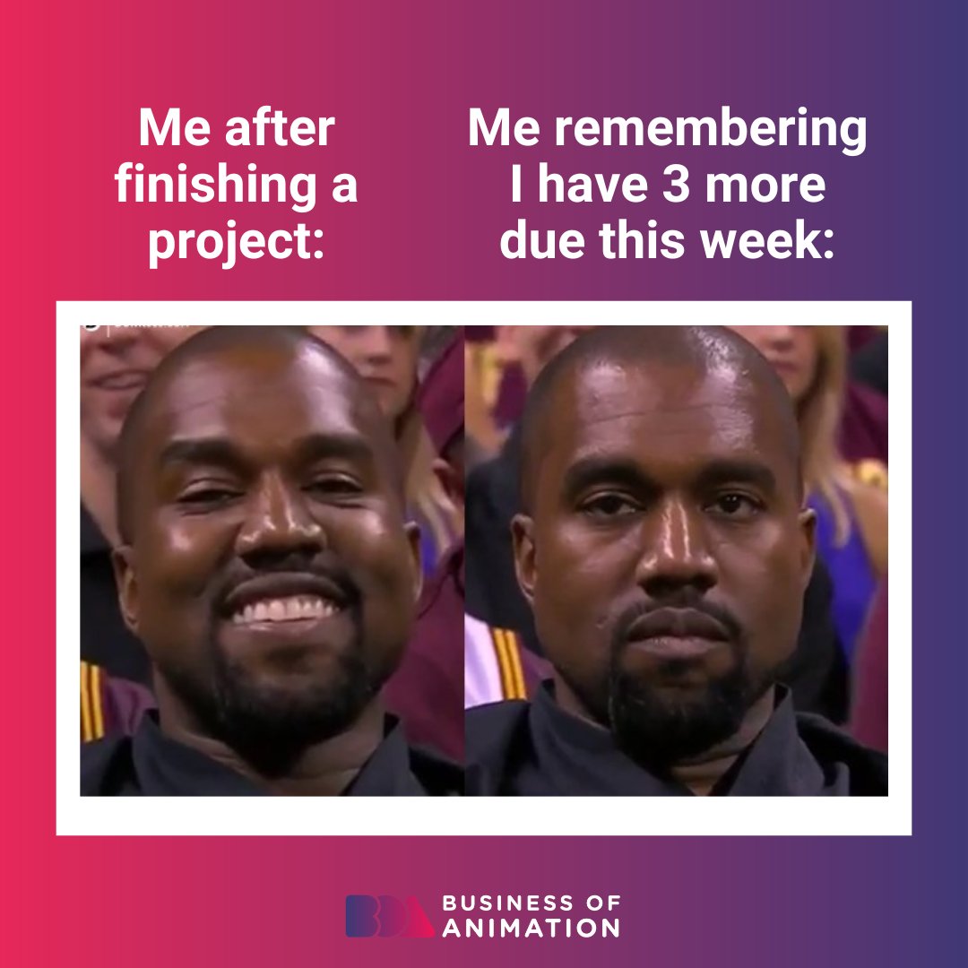 animationbiz's tweet image. Can I rest for just a second?! 

Want to Learn The 6 Most Important Things Every Animator Needs to Know to Be Successful? Sign up for our FREE Masterclass via bit.ly/3j3mnHg

#AnimationMeme #AnitomatorsMeme #AnimationHumor #Animator