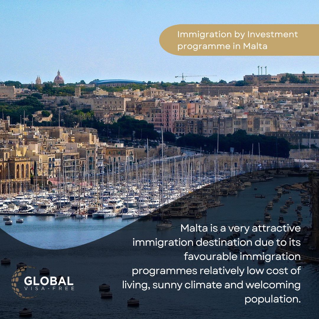 Global VisaFree on Twitter "Choose Malta as your second home! Through