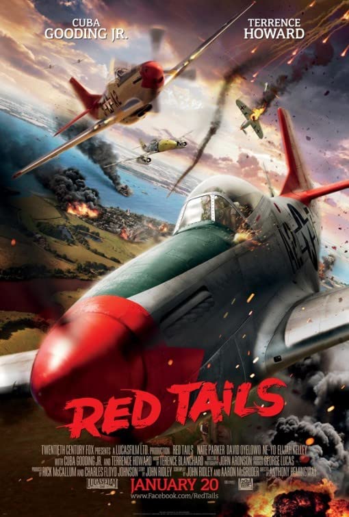 UrRealHappiness's tweet photo. Red Tails - Courage has no color!
#MoviesAreHappiness #MovieReviews #Cuba Gooding Jr. #Terrence Howard #Nate Parker #David Oyelowo #Tristan Mack Wilds https://t.co/hxLhksYH2B https://t.co/KKYnRKSY88