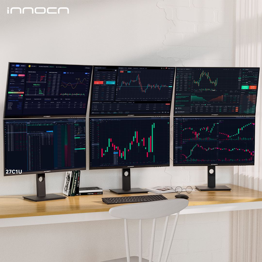 InnocnOfficial's tweet photo. #ExtraMonitors Make You a Better #Trader
The more #monitors you have, the better your power to make optimal #financial decisions.
#INNOCN #44C1G #tradingmonitor #multimonitor #tradingcomputer https://t.co/sF12LIEw0V